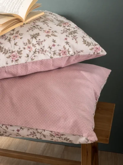 Σετ Παπλωματοθήκη Υπέρδιπλη Flannel Beauty 240x250 FB0234 - Image 3