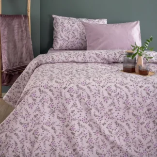 Σετ Παπλωματοθήκη Υπέρδιπλη Flannel Beauty 240x250 FB0235