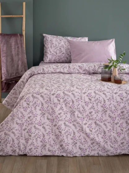 Σετ Παπλωματοθήκη Υπέρδιπλη Flannel Beauty 240x250 FB0235