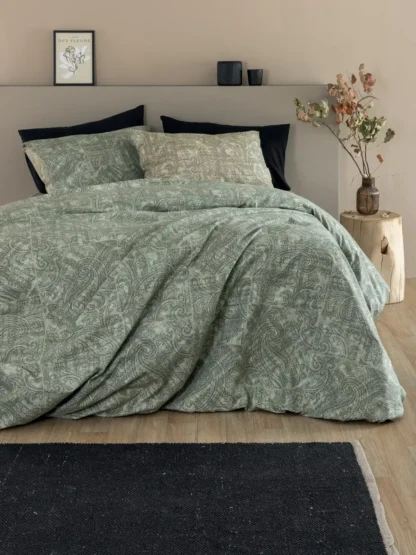 Σετ Παπλωματοθήκη Υπέρδιπλη Flannel Beauty 240x250 FB0241