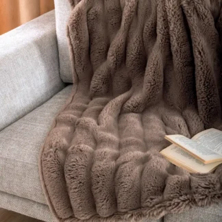 Γούνα Ημίδιπλη 160x220 Heather BROWN