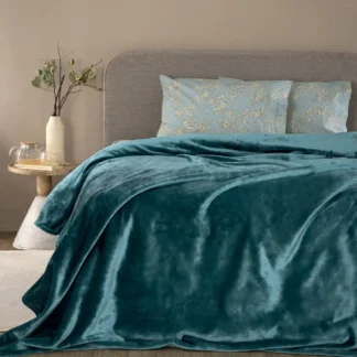 Κουβέρτα Fleece 160x220 LUCY PETROL