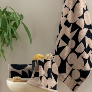 Πετσέτα Προσώπου Towels Collection 50x90 TUV BLACK