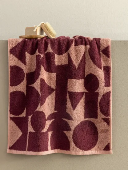 Πετσέτα Προσώπου Towels Collection 50x90 TUV ROSE