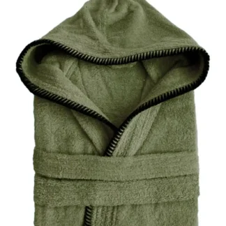 Μπουρνούζι Bath Collection BRIDGE OLIVE Large