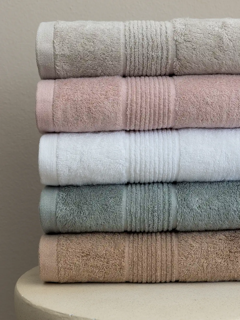 Πετσέτα Λουτρού Towels Collection 80x160 VINS BEIGE - Image 3