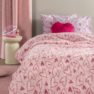Κουβέρτα Μονή 160x220 BV-727 από ύφασμα 100% super soft velour 650 γραμμαρίων ανά m²