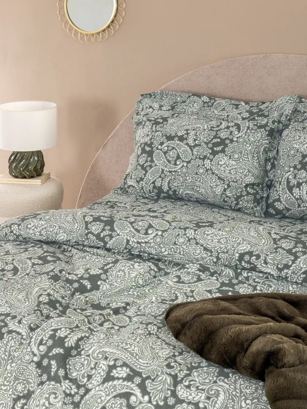 Σετ King Size Σεντόνια Ivy 285x270 IS811 - Image 2