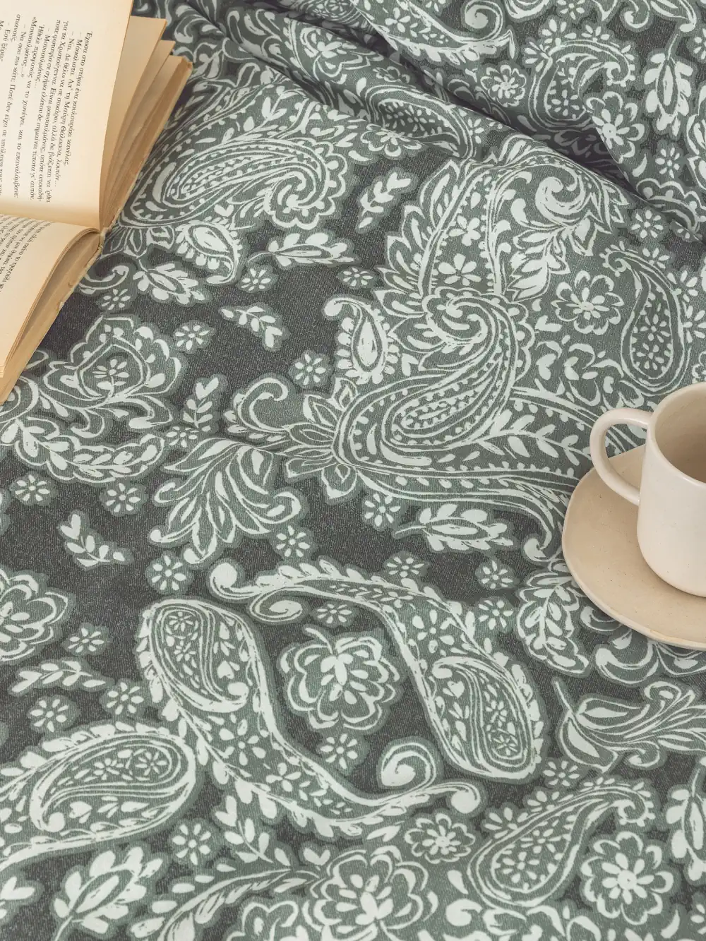 Σετ Παπλωματοθήκη Μονή Ivy 170x250 IS811 - Image 3