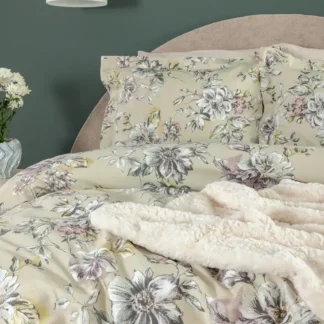 Σετ Παπλωματοθήκη Μονή Ivy 170x250 IS813