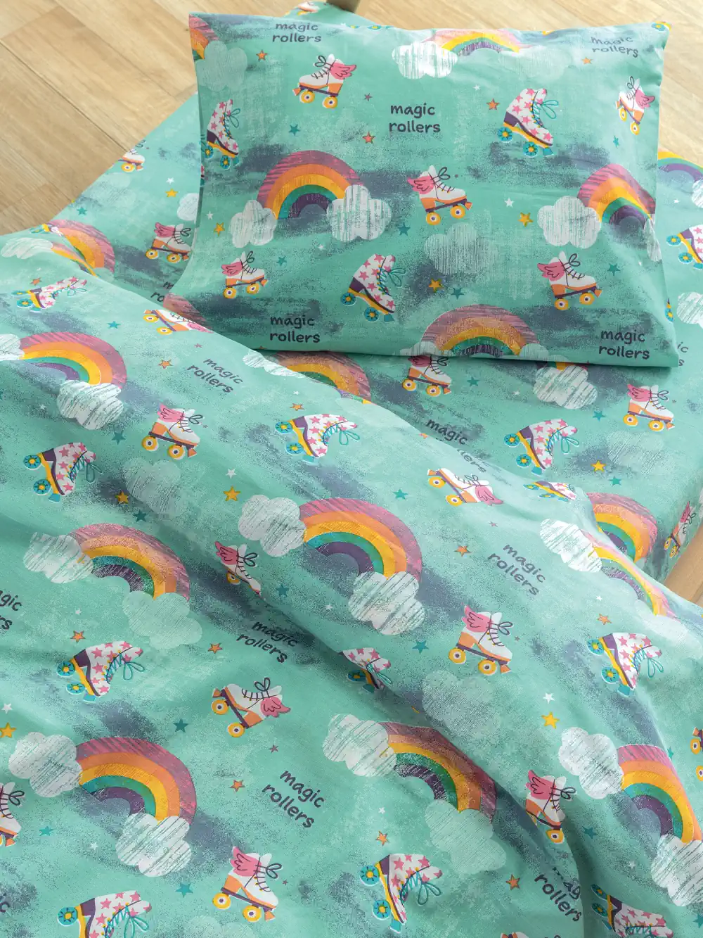 Σετ Παπλωματοθήκη Μονή My Kingdom 160x240 MK774 - Image 2