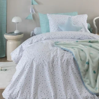 Πάπλωμα Κούνιας Bon Bon 110x150 BB101 AQUA