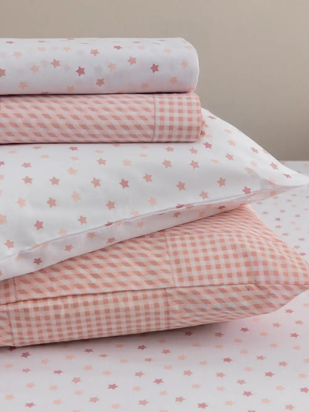 Ζεύγος Μαξιλαροθήκες 52x72 BB100 ROSE - Image 2