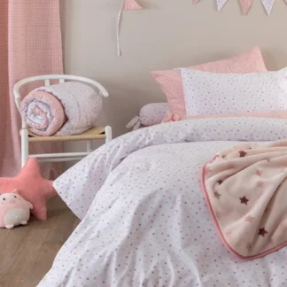 Σεντόνι Μονό 110x200+35 BB101 ROSE Με Λάστιχο