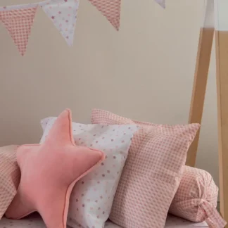 Σεντόνι Κούνιας 70x140+20 BB101 ROSE Με Λάστιχο