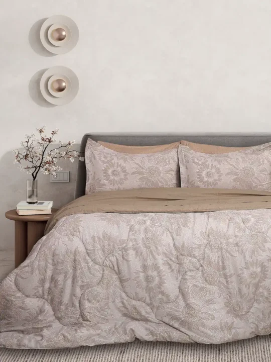 Σετ Πάπλωμα & Σεντόνια Bed In A Bag 230x260 B0695 από ύφασμα 100% βαμβακοσατέν. Το σετ περιλαμβάνει υπέρδιπλο πάπλωμα και σετ σεντονιών με 2 μαξιλαροθήκες