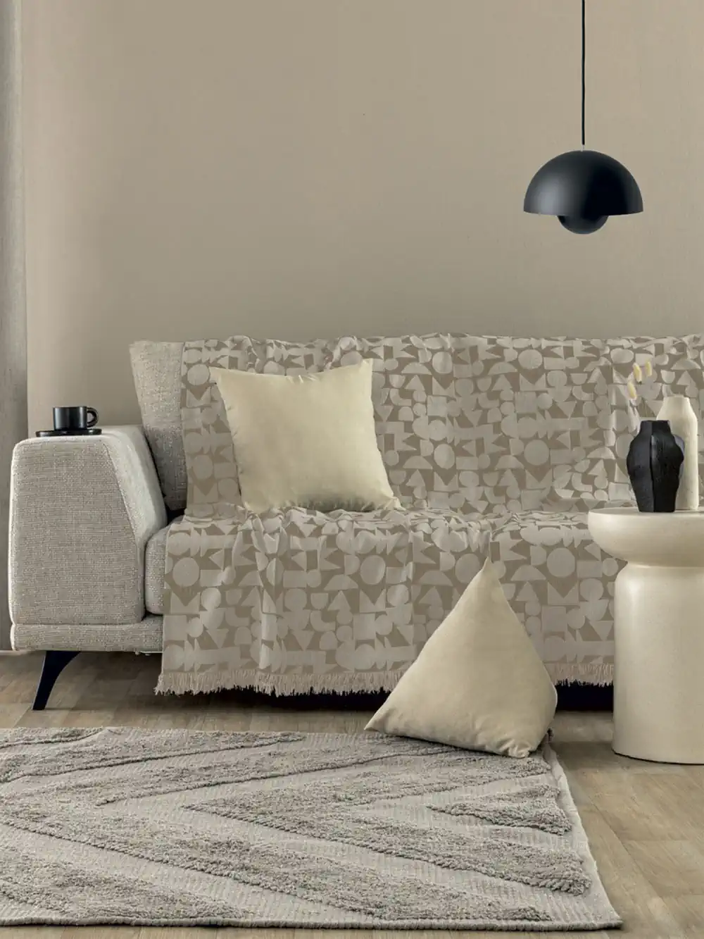 Ριχτάρι Πολυθρόνας MIKA BEIGE