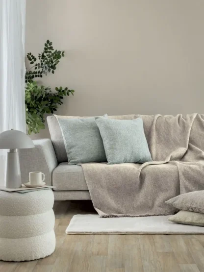 Διακοσμητικη Μαξιλαροθηκη 55x55 KALI BEIGE - Image 2
