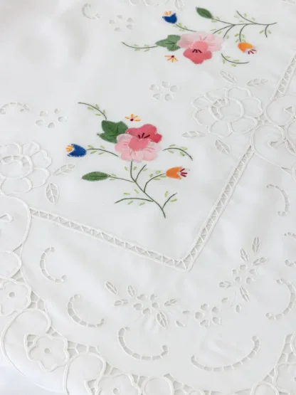 Σετ Τραπεζομάντηλο Με 12 Πετσέτες Φαγητου Vintage Beauty 180x270 LORA - Image 3