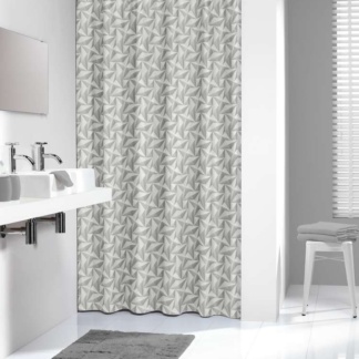 Piega 180x200 grey κουρτίνα μπάνιου υφασμάτινη Sealskin