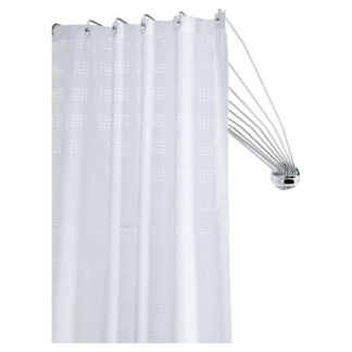 Umbrella chrome με 12 ακτίνες βραχίονας μπάνιου γωνιακός Sealskin