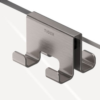 Tiger Caddy Άγκιστρο Τετραπλό 6-8 mm Brushed stainless steel 800295