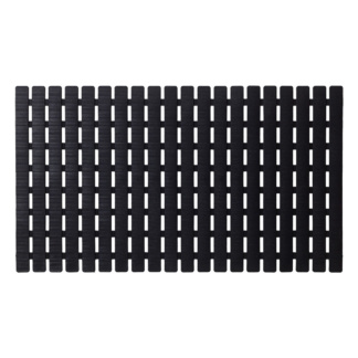 Nora Αντιολισθητικό Πατάκι 39x69cm Black Sealskin