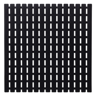 Nora Αντιολισθητικό Πατάκι 54x54cm Black Sealskin