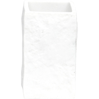 Ποτήρι Οδοντόβουρτσας Polyresin Λευκό MRShome