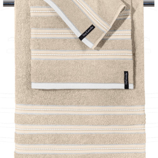 Σετ Πετσέτες Μπάνιου Από 100% Βαμβάκι Guy Laroche Trio Beige