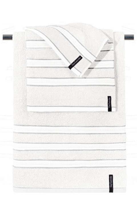 Σετ πετσέτες μπάνιου βαμβακερές, λευκές Guy Laroche Trio White