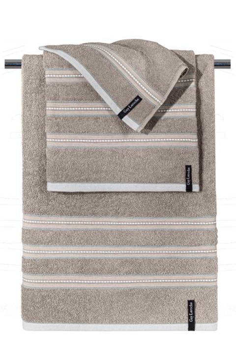 Πετσέτες μπάνιου από βαμβάκι, σώματος, προσώπου και χεριών Guy Laroche Trio Wenge