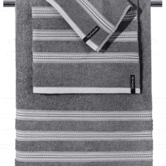 Πετσέτες Μπάνιου Σετ, Από 100% Βαμβάκι - Guy Laroche Trio Anthracite