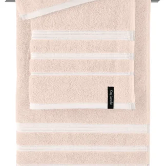 Πετσέτες μπάνιου ροζ, απαλές και απορροφητικές, σετ σώματος, προσώπου και χεριών Guy Laroche Sofrano Pink