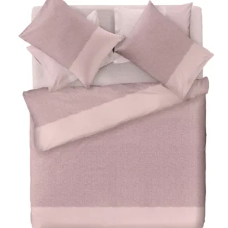 Παπλωματοθήκη Saint Clair Moroccan Violet. Κατασκευασμένη από 100% βαμβάκι, σετ με δυο ασορτί μαξιλαροθήκες.