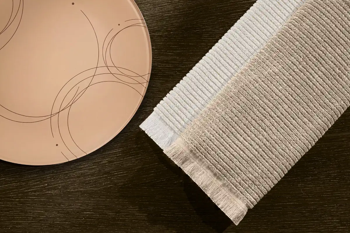 Σετ 2τμχ Πετσέτες Κουζίνας Tissus Beige - Guy Laroche