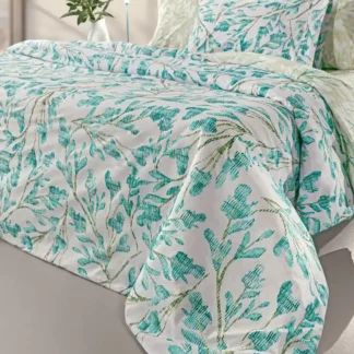 Σεντόνια king size της εταιρίας Guy Laroche Paris. Σετ τεσσάρων τεμαχίων, κατασκευασμένο από 100% βαμβάκι, με μοντέρνο εμπριμέ σχεδιασμό.