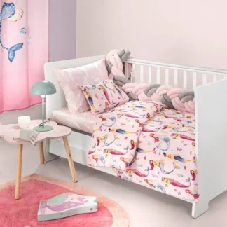 Σετ 3τμχ Βρεφικά Σεντόνια Merida Pink - Guy Laroche