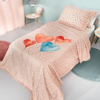Κουβέρτα Ultra soft Amore Salmon 160X220 - Guy Laroche