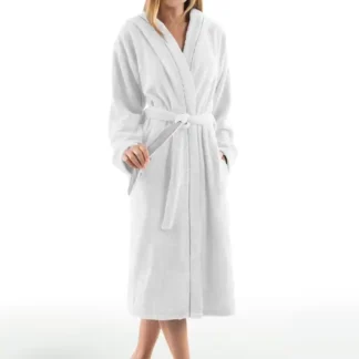 Μπουρνούζι Casual White LARGE - Guy Laroche