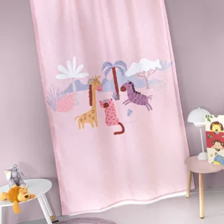 Κουρτίνα Kids-Bebe Jungle Pink 145X270 - Guy Laroche