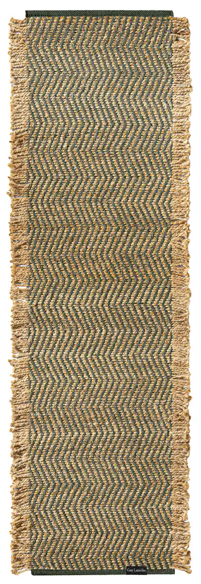 Χαλί Zigk Zagk Olive 60Χ200 - Guy Laroche - Image 3
