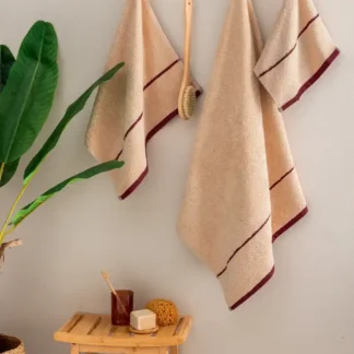 Σετ Πετσέτες (30X50, 50X90, 70X140) FIVI BEIGE