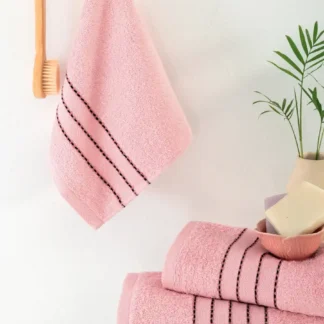 Σετ Πετσέτες (30X50, 50X90, 70X140) JUDY PINK
