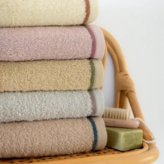 Σετ Πετσέτες (30X50, 50X90, 70X140) ROS ECRU