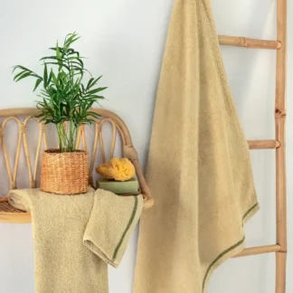 Σετ Πετσέτες (30X50, 50X90, 70X140) ROS BEIGE