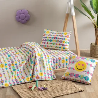 Σετ Μονά Σεντόνια My Kingdom 170x260 MK780 Με Λάστιχο