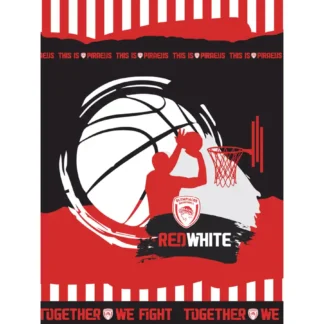 Πετσέτα Θαλάσσης Beach Collection 90x160 NM OLYMPIACOS/2