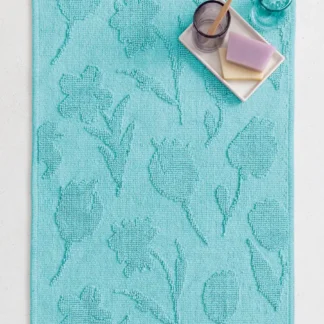 Πατάκι μπάνιου 50x80 YANG TURQOISE