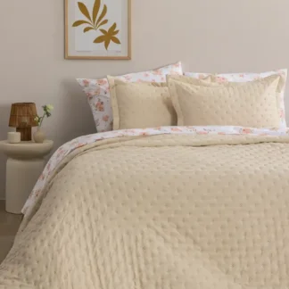 Κουβερλί υπέρδιπλο 220x240 NICO/2 BEIGE